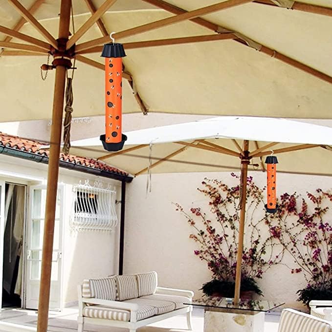 6 Pack Fly Trap Stick, Fly Traps Indoor for Home, Sticky Fly Trap Indoor/Outdoor, Flying Insect Catcher with Hanging Hook, Gnat, Mosquito, Flying Insect Killer