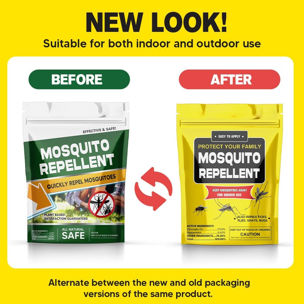 Mosquitoes Repellent Outdoor Patio, Mosquitos Repellant Indoor, Mosquito Deterrent Indoor,Mosquito Control for Room, Mosquito Repellents for Yard/Camping/Home/Travel 12-Pack