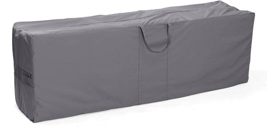 Covermates Cushion Storage Bag - Weather Resistant Polyester, Weather Resistant, Water Resistant Zipper, Cover Accessories, 75W x 18D x 26H, Charcoal