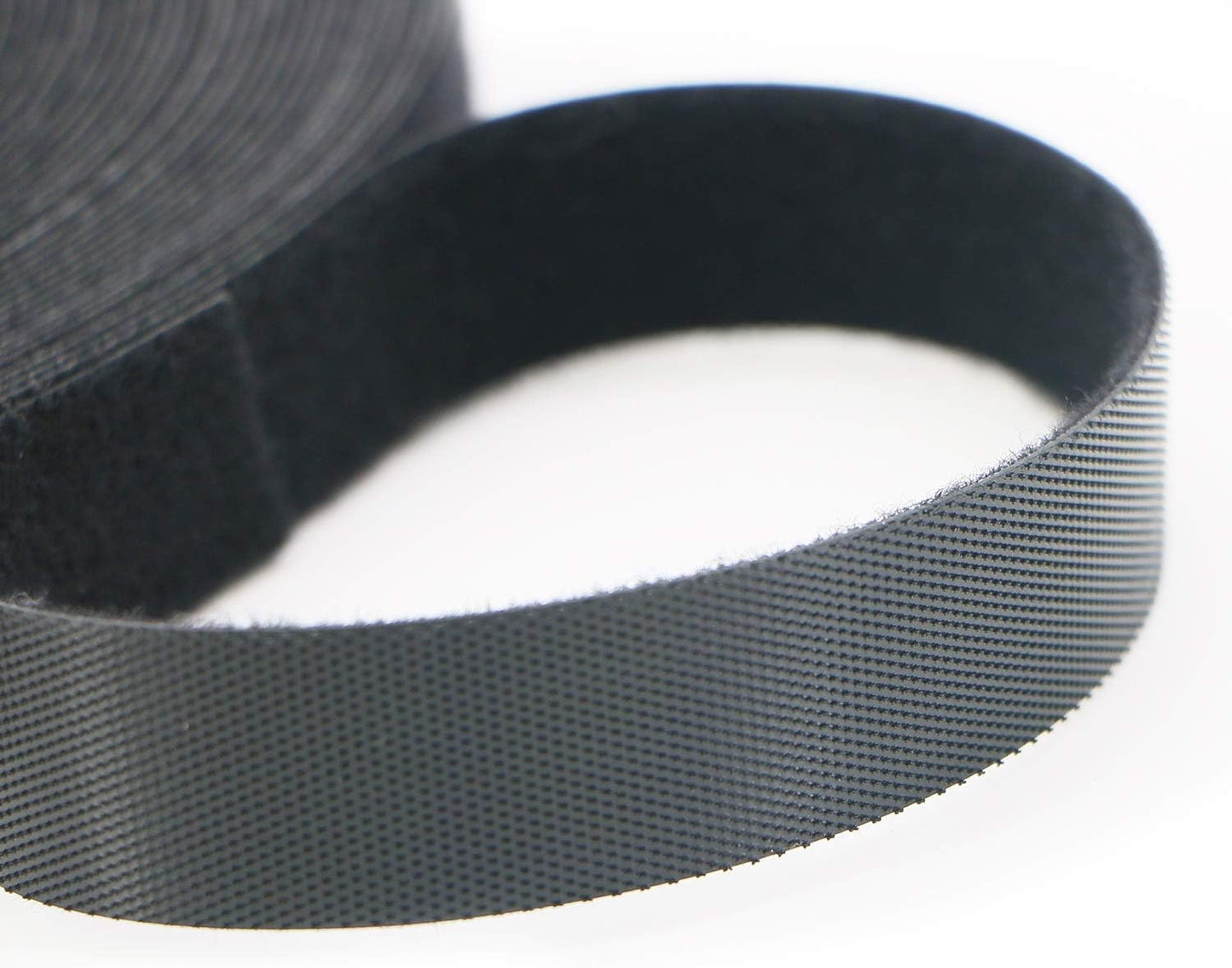 Pasow fastening tape Cable Tie Double Side Nylon Power Wire Management 3/4Inch 1 Roll Hook (25 Yards, Style 2)