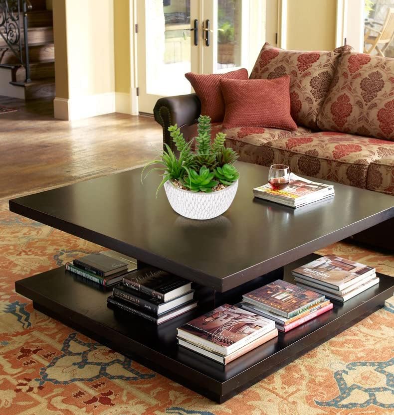 Briful Small Fake Plants Assorted Faux Succulents in Pots Realistic Succulents Plants Artificial with Cement Pots for Home Table Office Desk Bathroom Shelf Living Room Decor