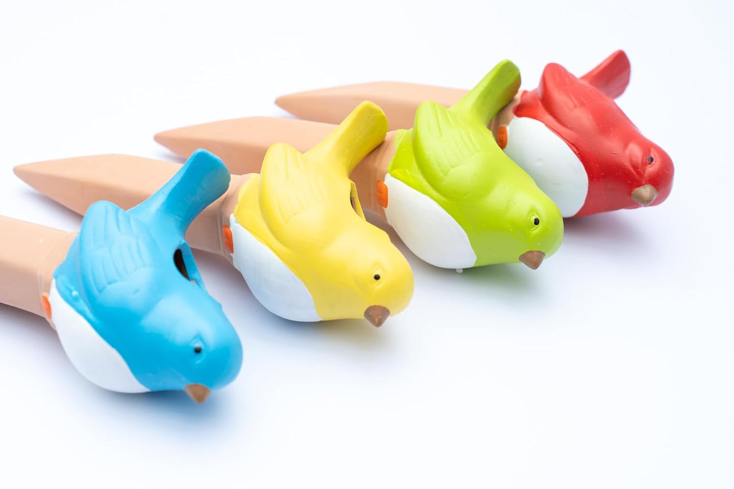 Plant Watering Devices, Plant Waterer Self Watering Terracotta Bird Spikes Automatically Water Indoor and Outdoor Plants While On Vacation (4pc) Plus Free Moisture and pH Sensor