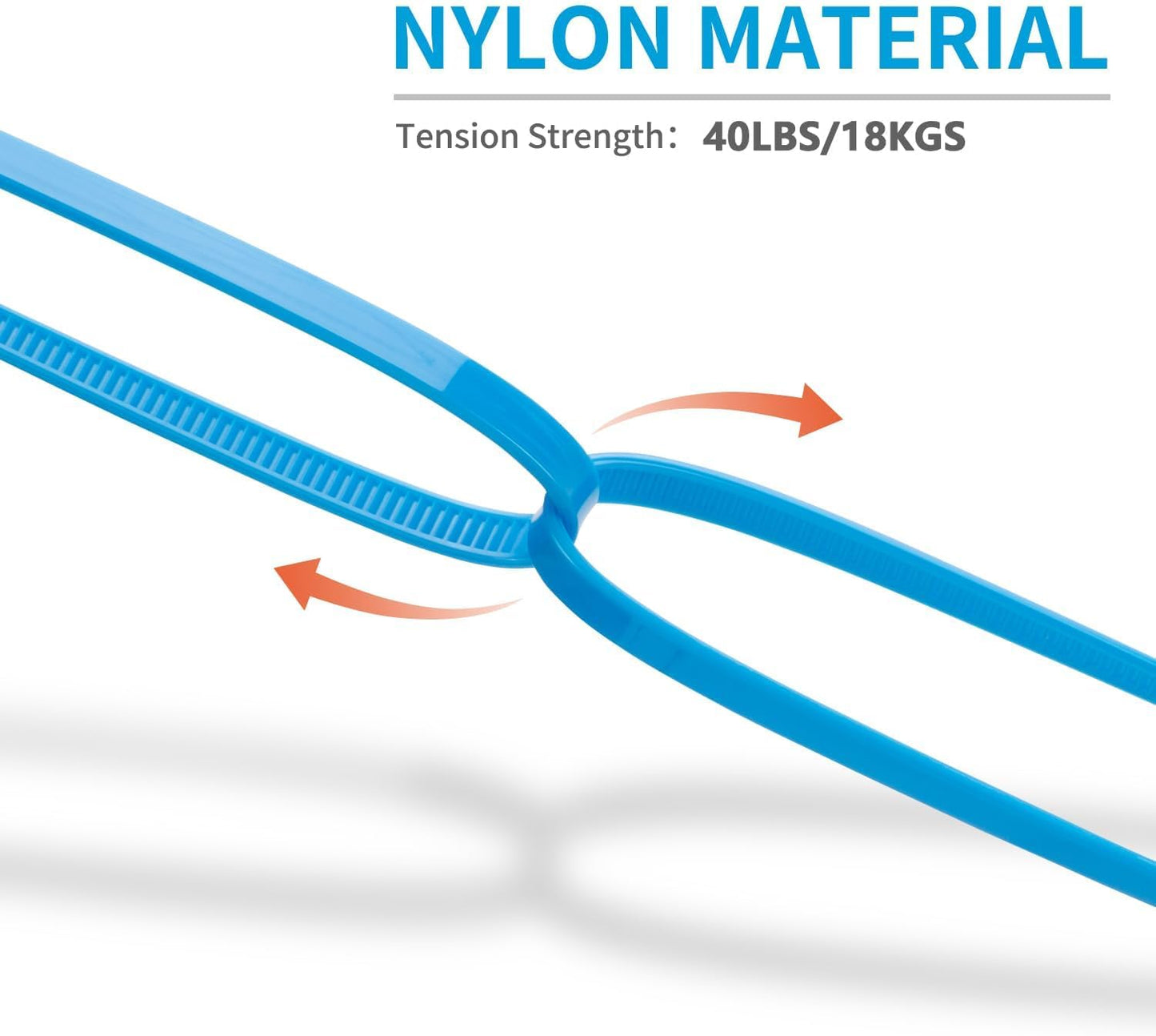 8 Inch Army Green Zip Tie 1000 PCS, 40 Lbs - Small to Medium Zip Tie, Nylon PA66 UV Resistant Cable Tie Heavy Duty for Indoor and Outdoor Use - Ideal for bundling and securing objects