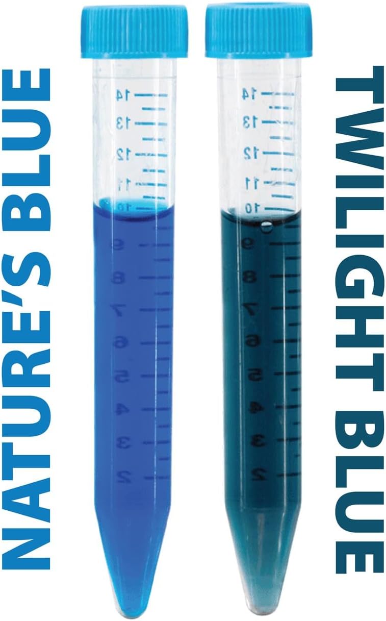 Airmax Pond Dye Plus, Twilight Blue Colorant & Natural Beneficial Bacteria, Large Pond & Lake Water Clarifier & Color Treatment, Shade Plants & Algae from Sunlight, Fish & Livestock Safe, 1 Gallon