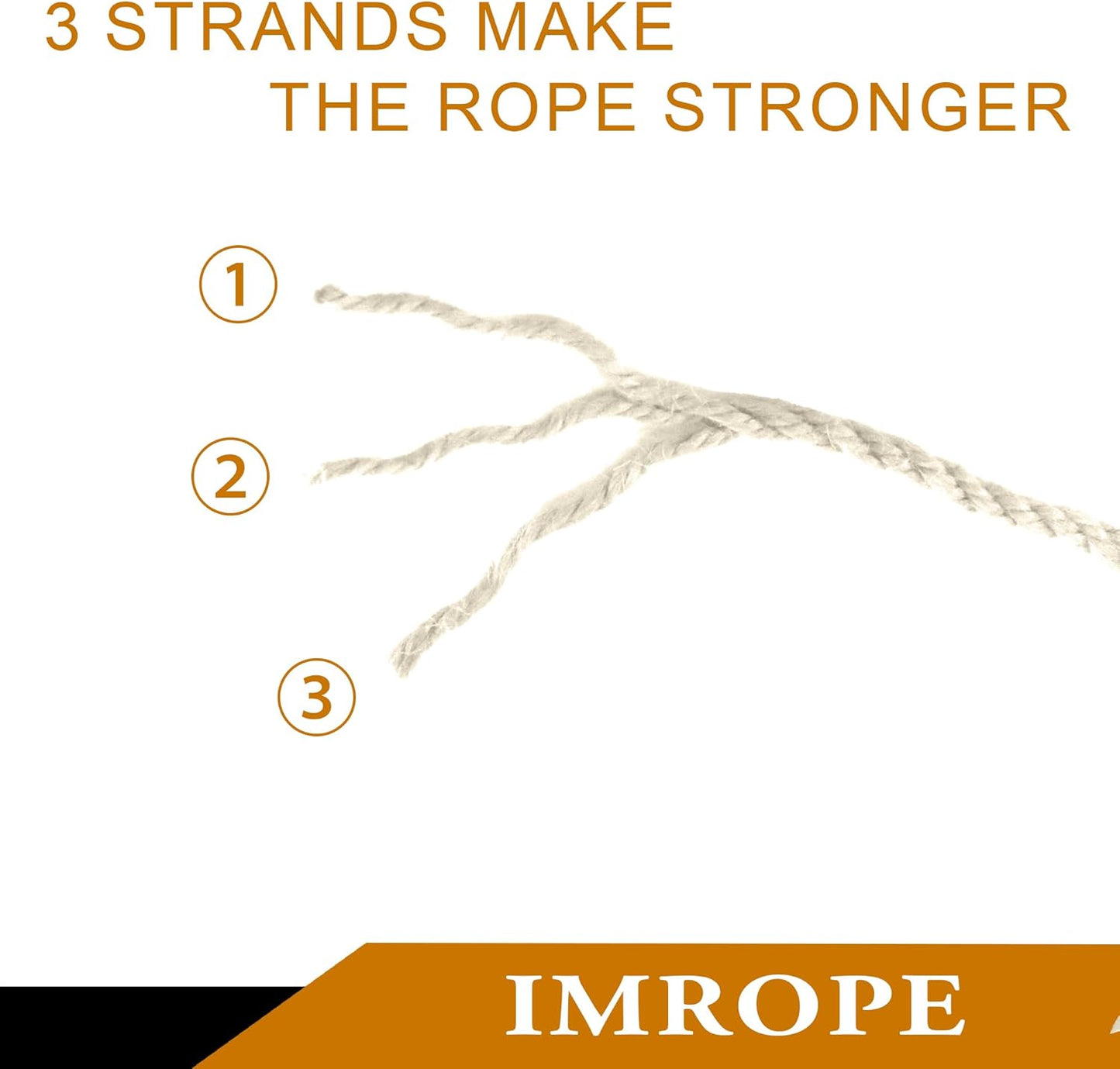 4mm x 500 Feet White Jute Rope, Twine for Gardening Tomato Climbing Plant Tie Floristry Crafts Gift Wrapping Packing Decor