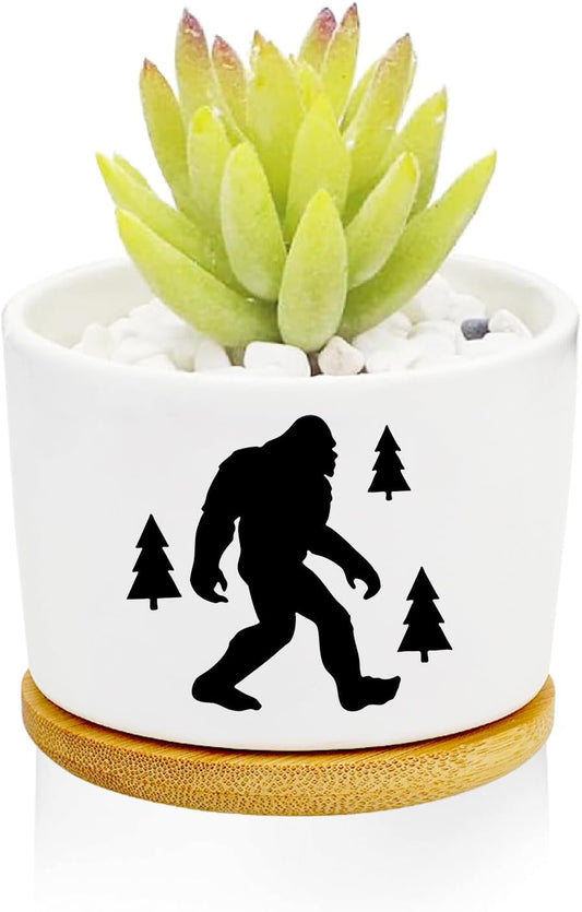 Window Garden Bigfoot Planter Pots,Bigfoot Gifts for Women/Men/Housewarming/Wedding/Festival Birthday Gifts Planter Pots,Outdoors/Indoors,Window Decor,Garden Decor,Yard Decor,Home Decor,Office