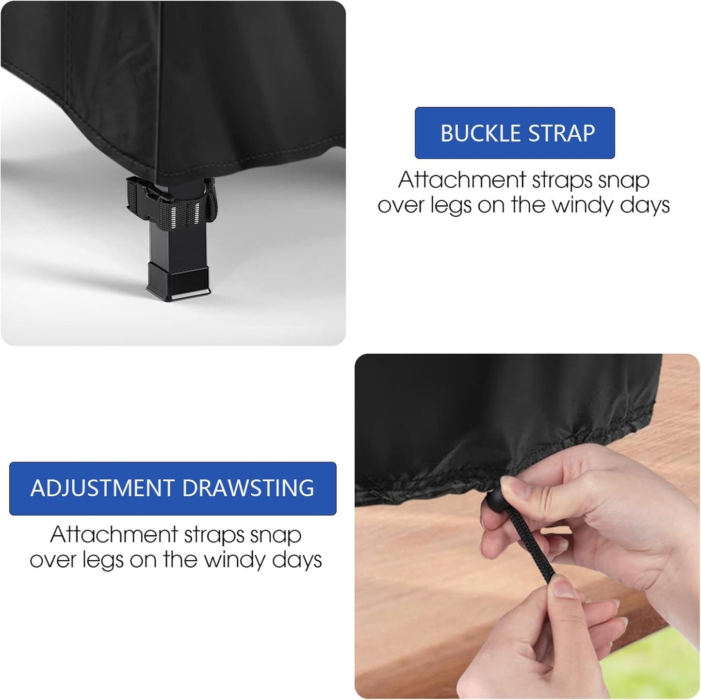 Outdoor Prep Table Cover for Royal Gourmet Double-Shelf Movable Dining Cart Table,Waterproof Patio Cart Cover,Outdoor Grill Cart Pizza Oven Table Covers - 40 x 24 x 32 Inch