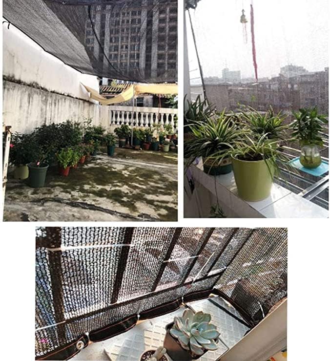 winemana 40% Black Shade Cloth, 20 x 30 FT Durable Mesh Tarp with Grommets, Resistant Garden Sun Shade Netting, Shading Antifreezing for Pergola, Greenhouse, Plants Growing, Chicken Coop