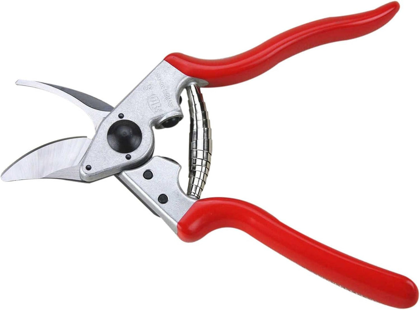 Felco F6 Pruning Shears – 7.7" Swiss-Made Garden Clippers for Medium Hands | Hand Pruners for Gardening | Garden Tool Cutter with Precision Bypass Blade, Forged Aluminum Handles, Replaceable Parts