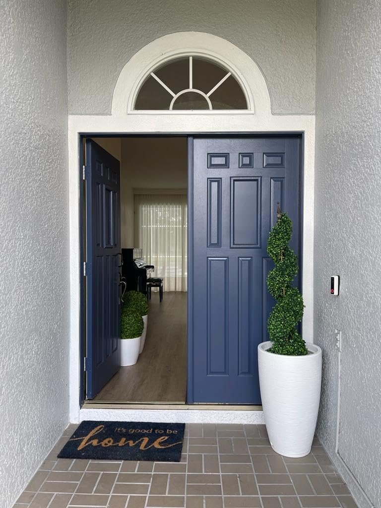 Floridis Planter, Set of 3, Outdoor/Indoor, Plastic Resin (White)