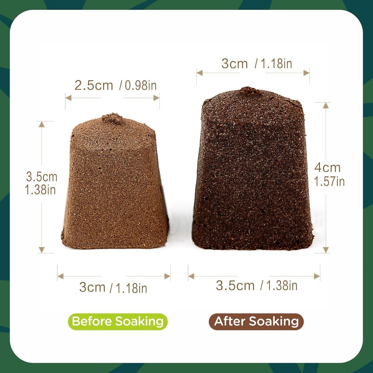 Root Riot, Eco-Friendly Biodegradable Material, Seed Starter Pod, Starter Plugs, 80-Pack, Peat Coconut Coir, Fits Standard Clone Trays, Indoor Outdoor Gardening, Brown
