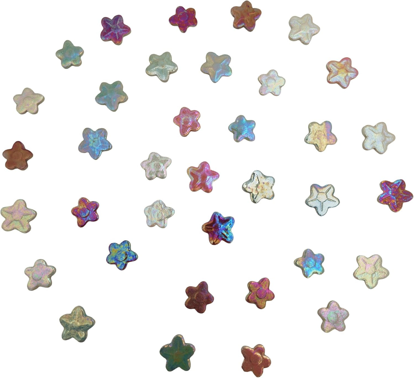 500g/1.1lb Random Color Irregular Ceramics Mosaic Tiles,DIY Making Creative Ceramic Mosaic Tiles for DIY Craft Plates Flowerpots Vases Cups Mosaic Making Supplies (Flowers 1)