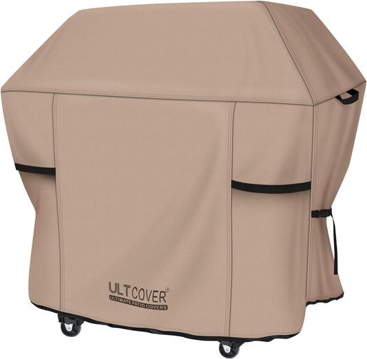 ULTCOVER Waterproof Grill Cover 55 inch, Heavy Duty BBQ Cover for 3-5 Burners Outdoor Gas Barbecue Grill