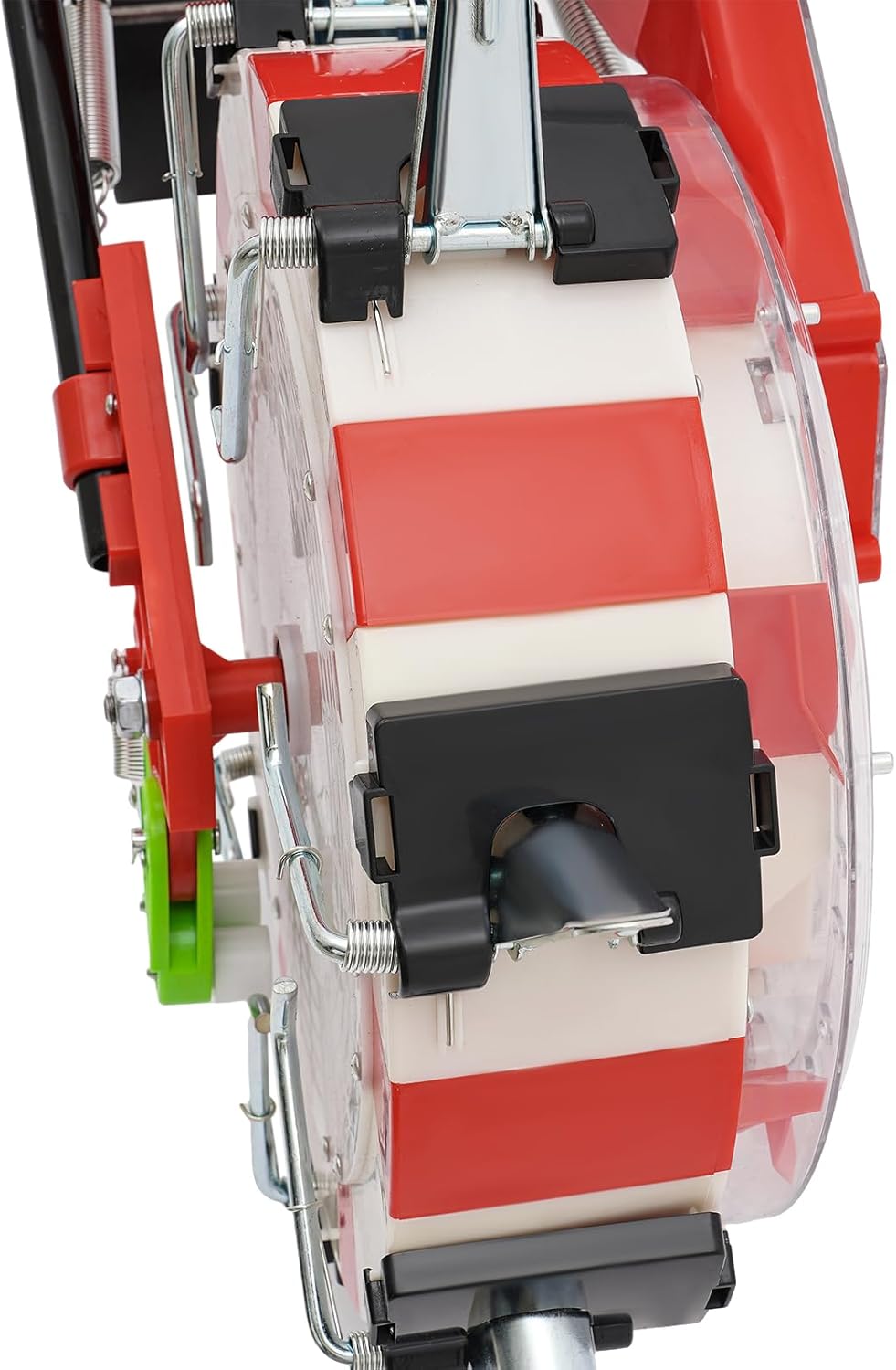 7-Row Manual Garden Seeder, Corn Planter, Hand Push Precision Seeder Planter for Corn Soybean Peanut Seeds, Adjustable Depth & Spacing (9.06")