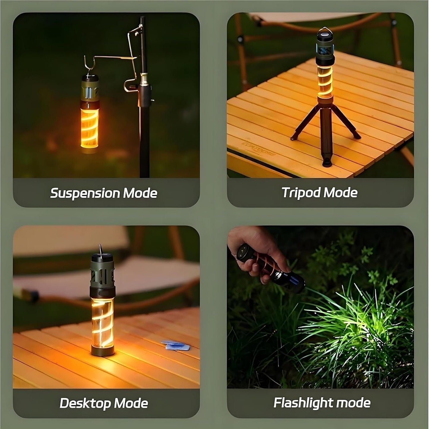 Repelix Portable Camping Light - Repelix M Pro New & Improved 2025 Model (Black-1PCS)