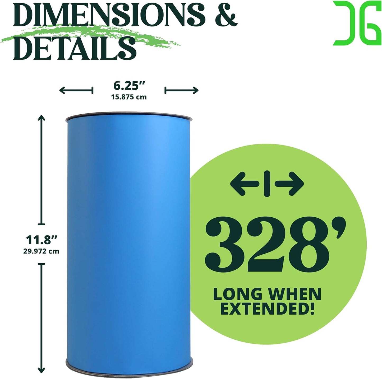 Catchmaster XL AG Roll 2PK, Double Sided Adhesive Fly Tape Strips, Fungus Gnat Sticky Trap for Greenhouse, Garden, Nursery, Pest Control Gardening Supplies, Pet Safe Insect Trap, 328' x 12", Blue