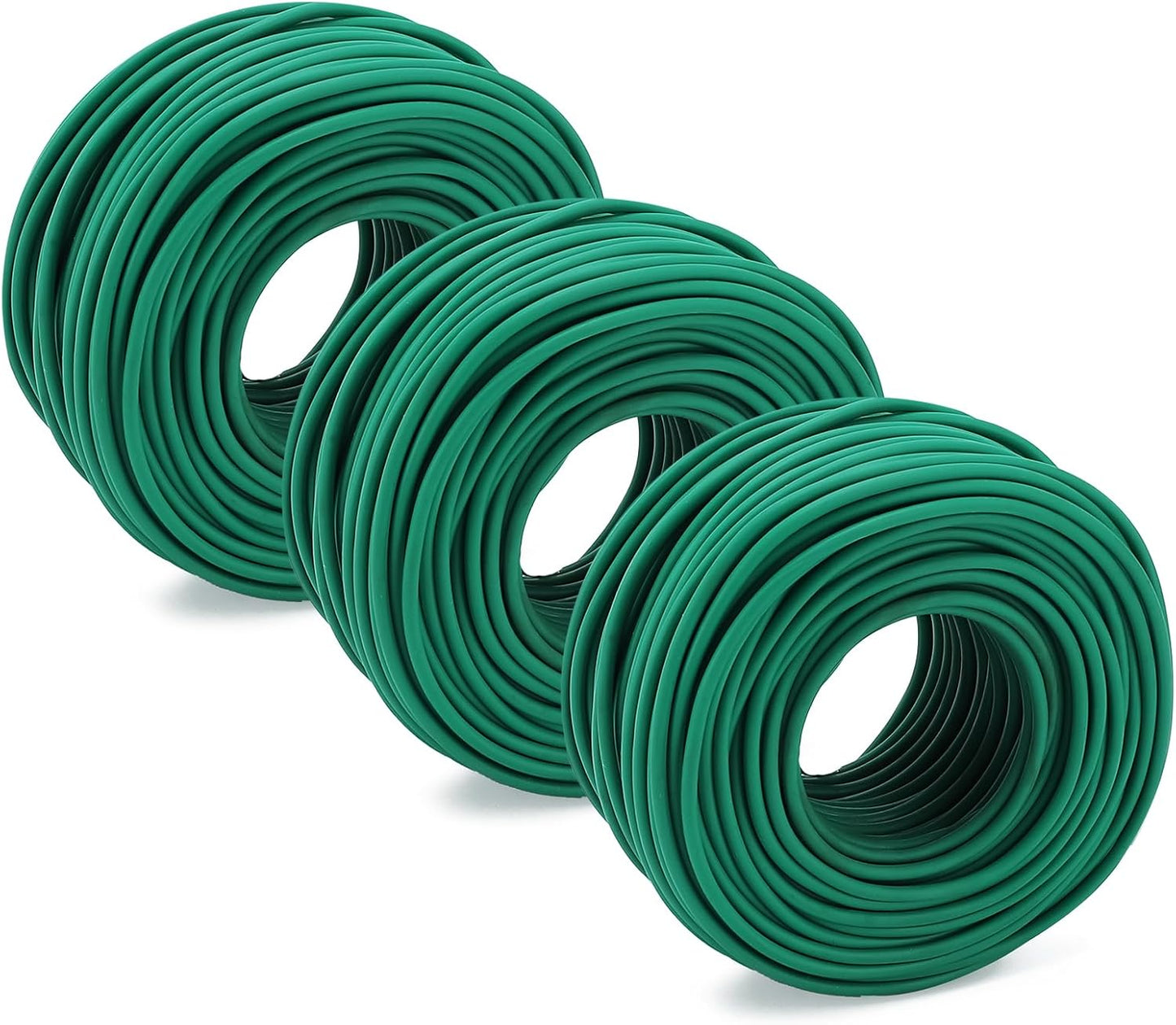 YDSL 88 feet Garden Flexible Wire, 3Pcs Soft Twist Plant Ties for Plant Vines and Office Organization (Diameter - 3MM)