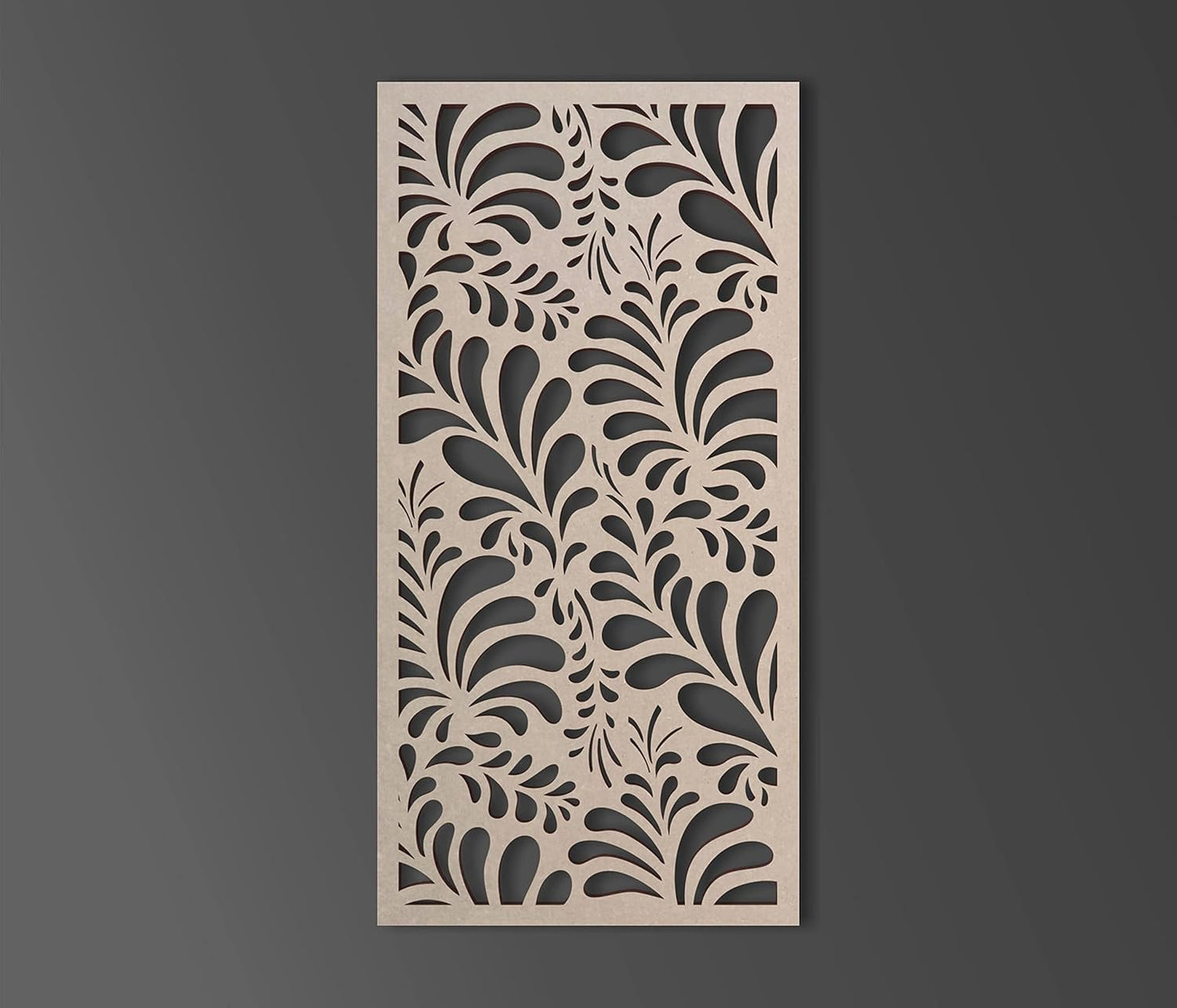 Jess and Jessica Wooden Flower Pattern Lattice - Home Decor Mandala Wall Art, Wall Panels, Overlays, Trellis, Privacy Screens & Yard Decor