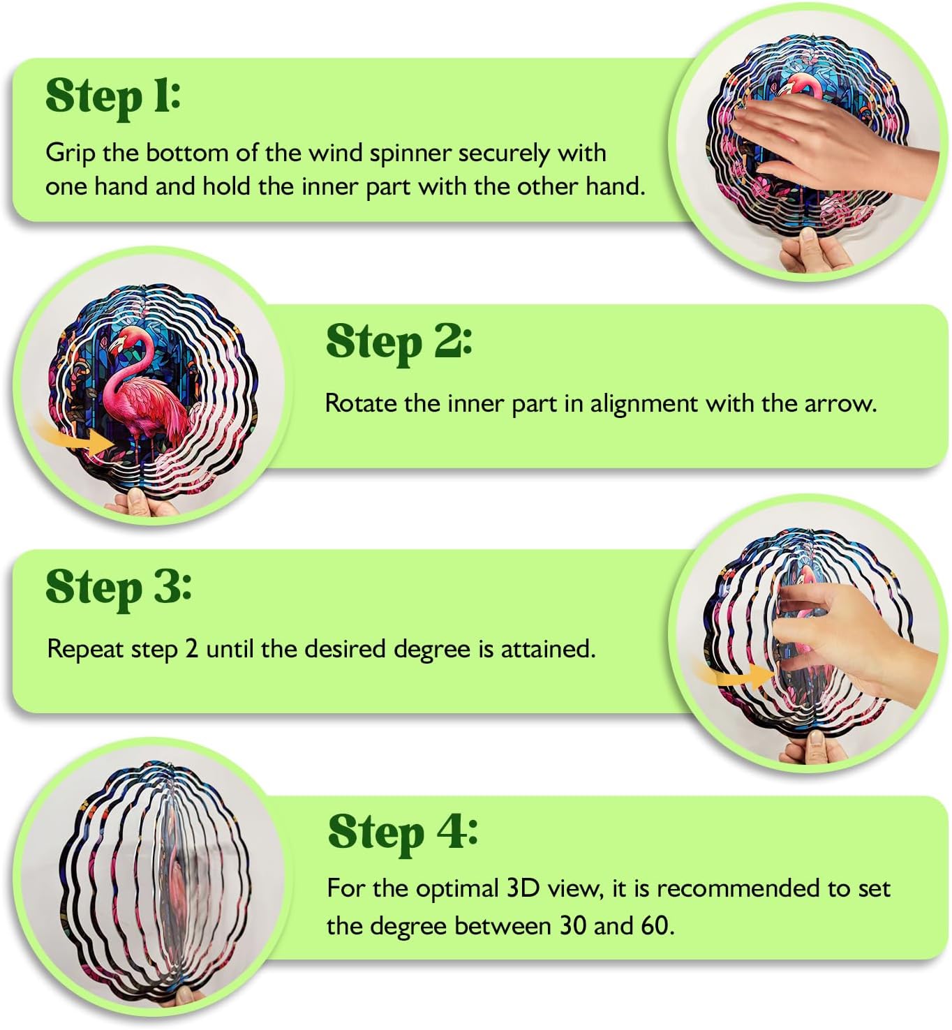 Dragon Eye Wind Spinner - Unique 3D Hanging Wind Spinner for Yard and Garden