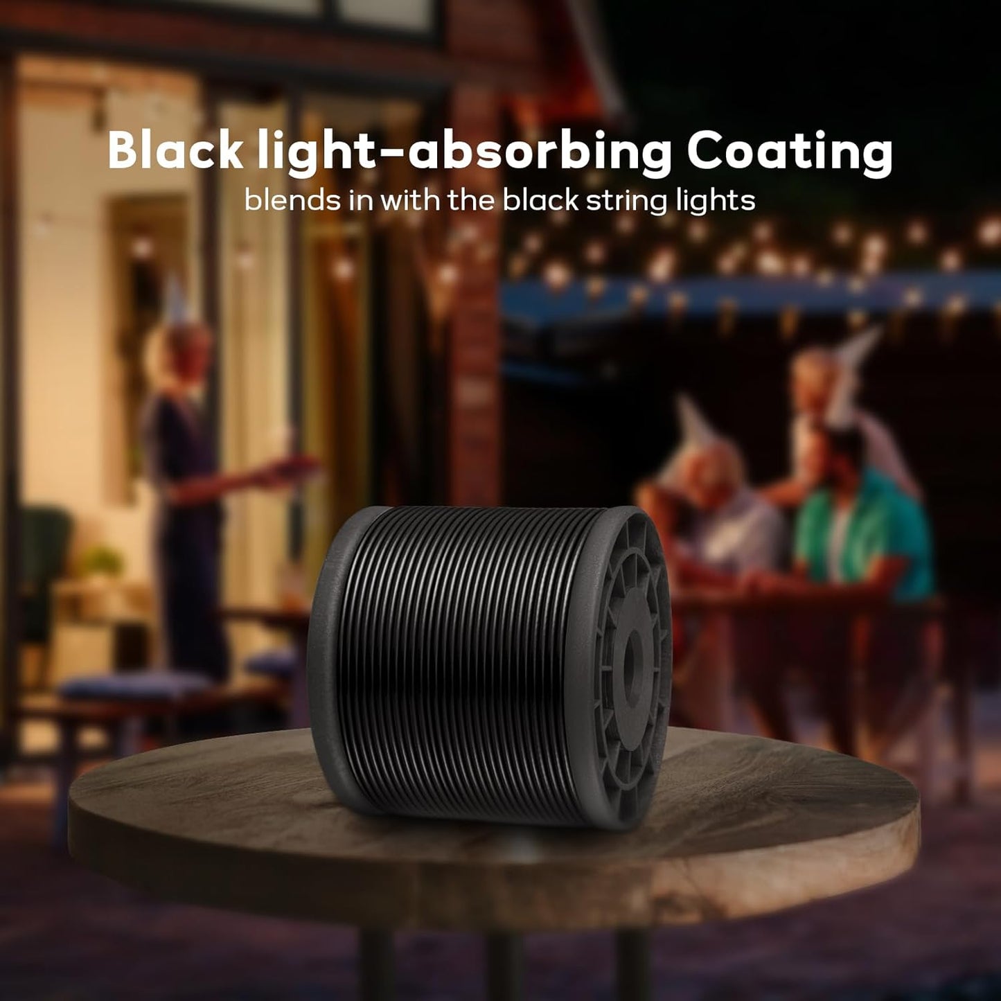 Vinyl Coated Wire Rope 1/16 Inch Overmolded to 3/32 Inch, 100FT 304 Stainless Steel Cable with 30 Pcs Crimping Sleeves for String Light Hanging Kit, Clotheslines, Trellis Wire