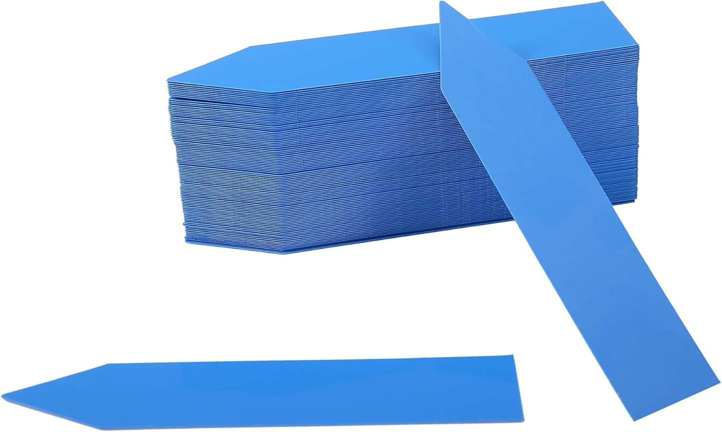 1000 Pcs 4 Inch Garden Plant Labels, Plastic Nursery Tags Waterproof Pot Seed Markers, Blue