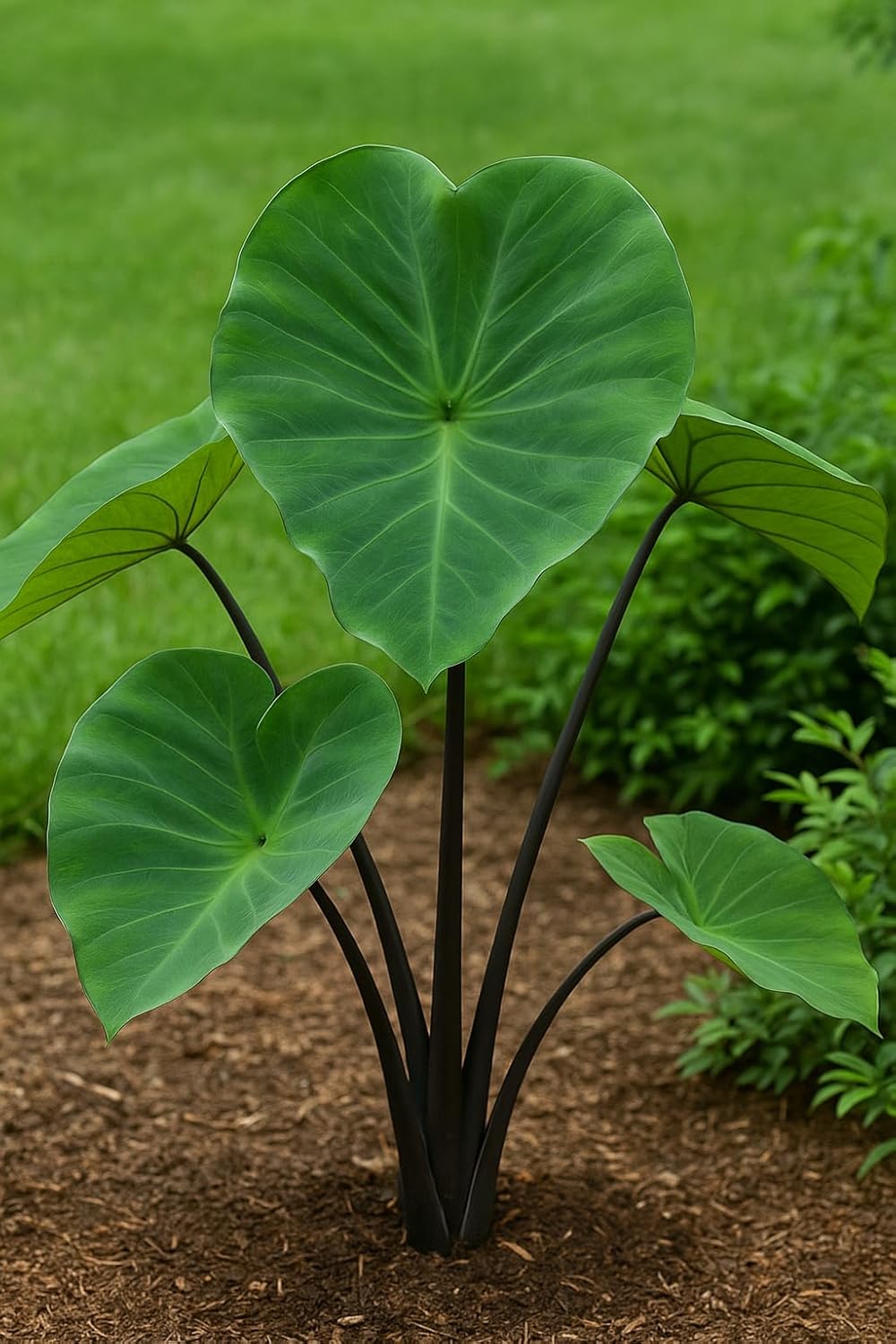 Tea Cup Elephant Ear Bulb for Planting - Grow Stunning Colocasia Esculenta (2 Elephant Ear Bulbs)