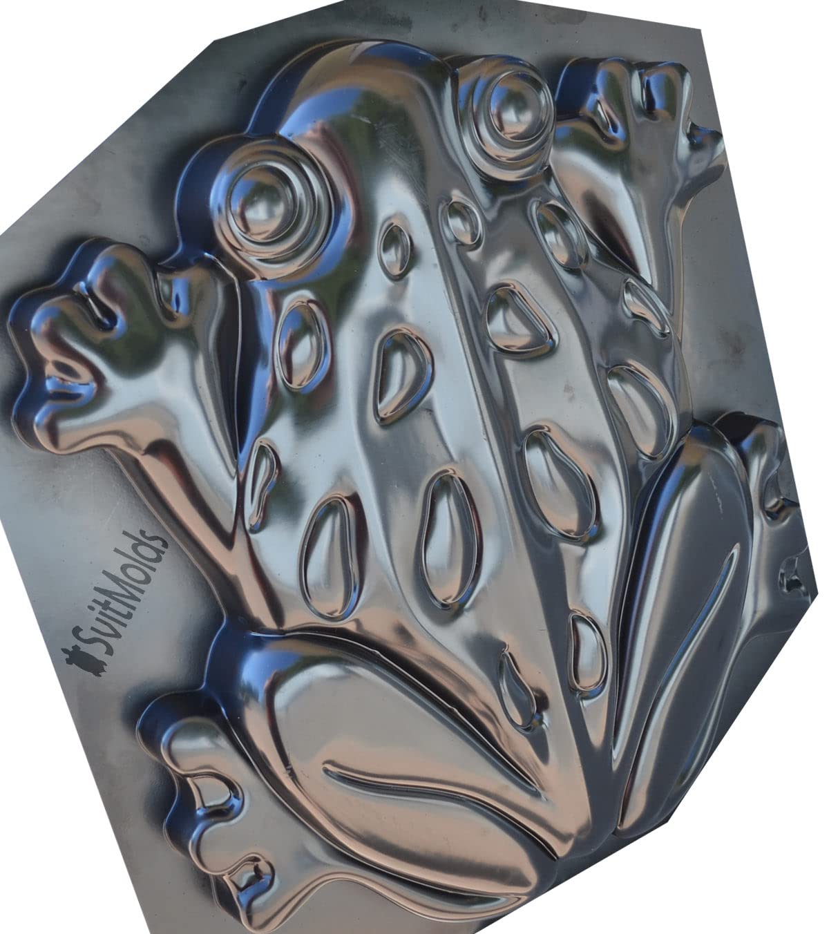 SvitMolds Concrete Mold DIY Frog Stepping Stone Mould Concrete Cement Mould ABC Plastic Toad Animal Garden and Yard Decor Garden Path Walkway (1, S68)