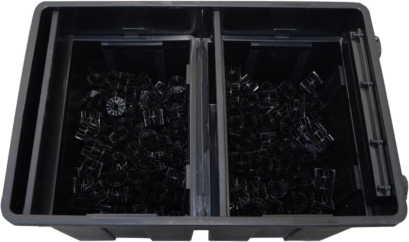 Jebao UBF-25000 Gravity Pond Filter, Clean Up to 7,000 Gallons