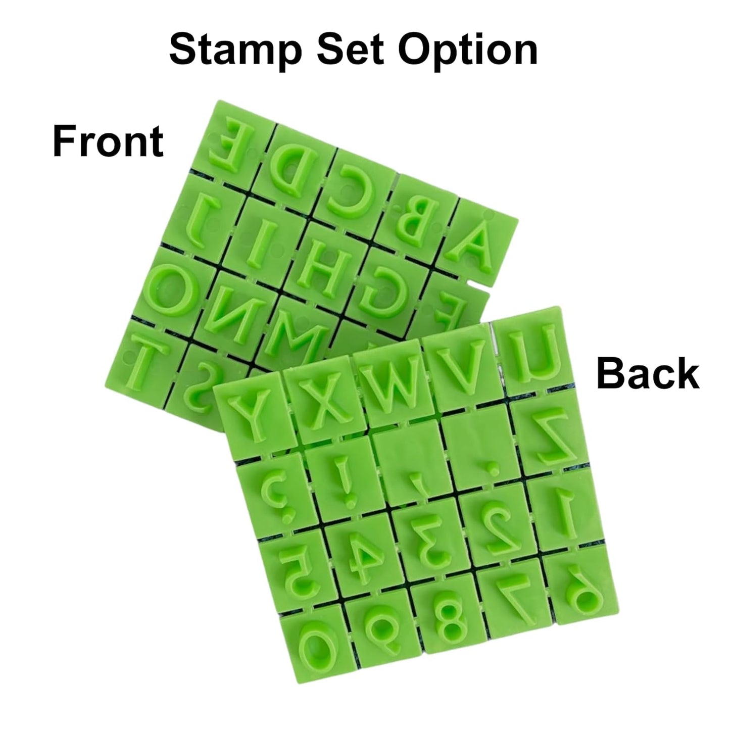 DIY Stepping Stone Kit with Color Pigment, Handprint Stepping Stone, Mother's Day Gift, Footprint Stepping Stone (10 Inch + Stamp Set, Yellow)