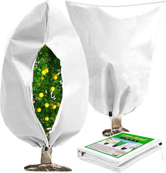 DQS Plant Covers Freeze Protection, 78.7" x94.4" Winter Frost Protection Blankets Frost Cloth,Suitable for Outdoor Winter Frost, Cold Weather, shrubs, Trees, Jackets, and coverings