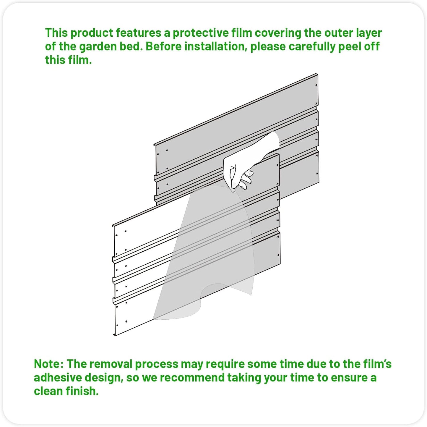 SnugNiture 4x2x2FT Raised Garden Bed Galvanized Planter Garden Boxes Outdoor, Deep Root Planter Raised Bed for Vegetables Flowers Herbs,Green