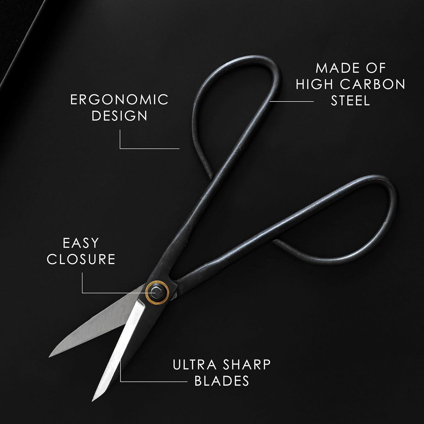 Professional Bonsai Slim Scissors | Pruning Shears for Trimming Plants | Japanese Gardening, Bonsai Tools | Garden Scissors