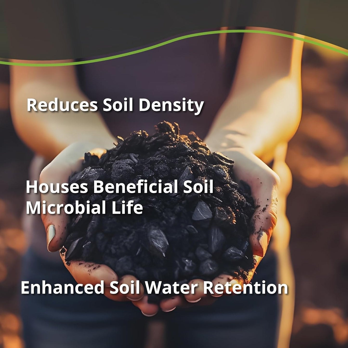 Char Bliss (8 Qts) - Organic Biochar for Plants - OMRI-Listed Biochar Soil Amendment Organic - Bio Char for Plants - Horticultural Charcoal for Plants, Potting Soil, Garden Soil, & Potting Mixes