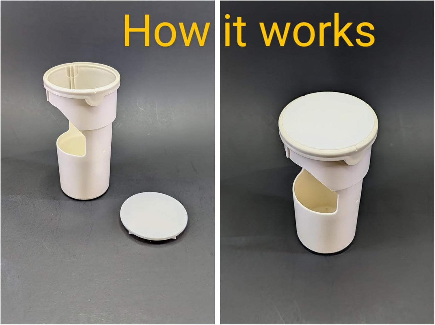 Grow Cubes for Hydroponic System/Compatible with Gardyn (10 Grow Cubes / 10 White caps)