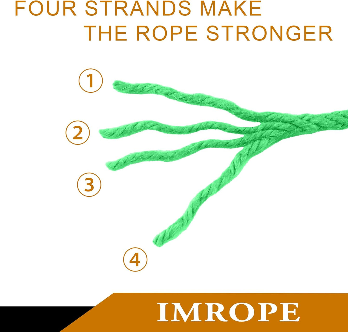 6mm x 150 Feet Light Green Jute Rope, Twine for Gardening Tomato Climbing Plant Tie Floristry Crafts Gift Wrapping Packing Decor