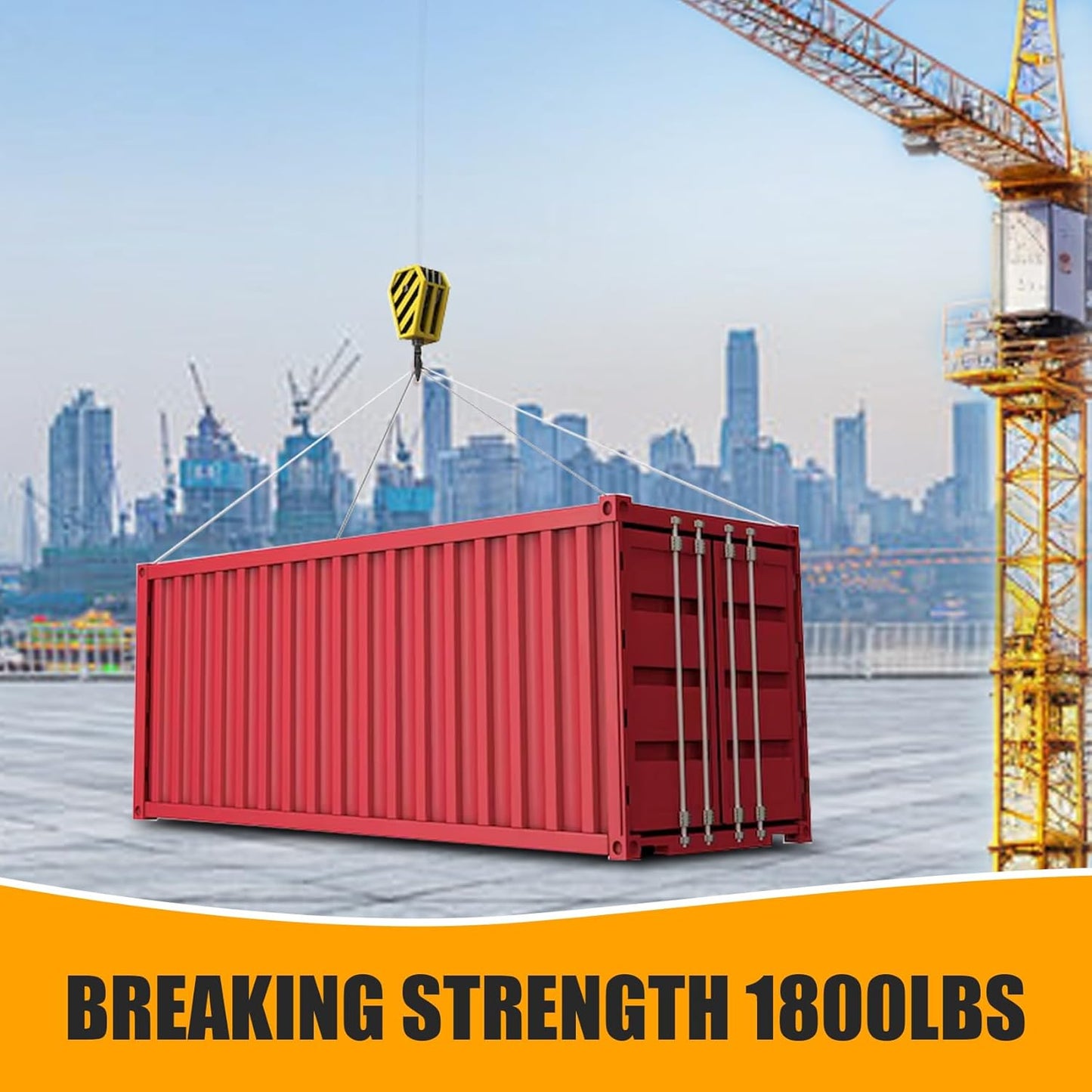 1/8" Stainless Steel Cable, 2000FT Wire Rope with Cable Cutter 7x7 Strand, Aircraft Cable 1800 lb Breaking Strength, Cable for Deck Railing, Fence, DIY Balustrade