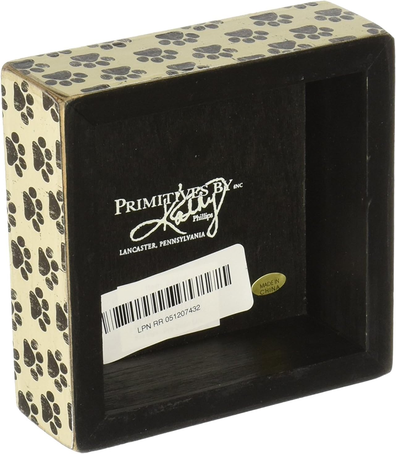 Primitives by Kathy Rustic Wooden Decor Sign - 'I Work Hard So My Dog Can Have a Better Life' - Office/Farmhouse Decor, Dog Lovers Gift, 5""