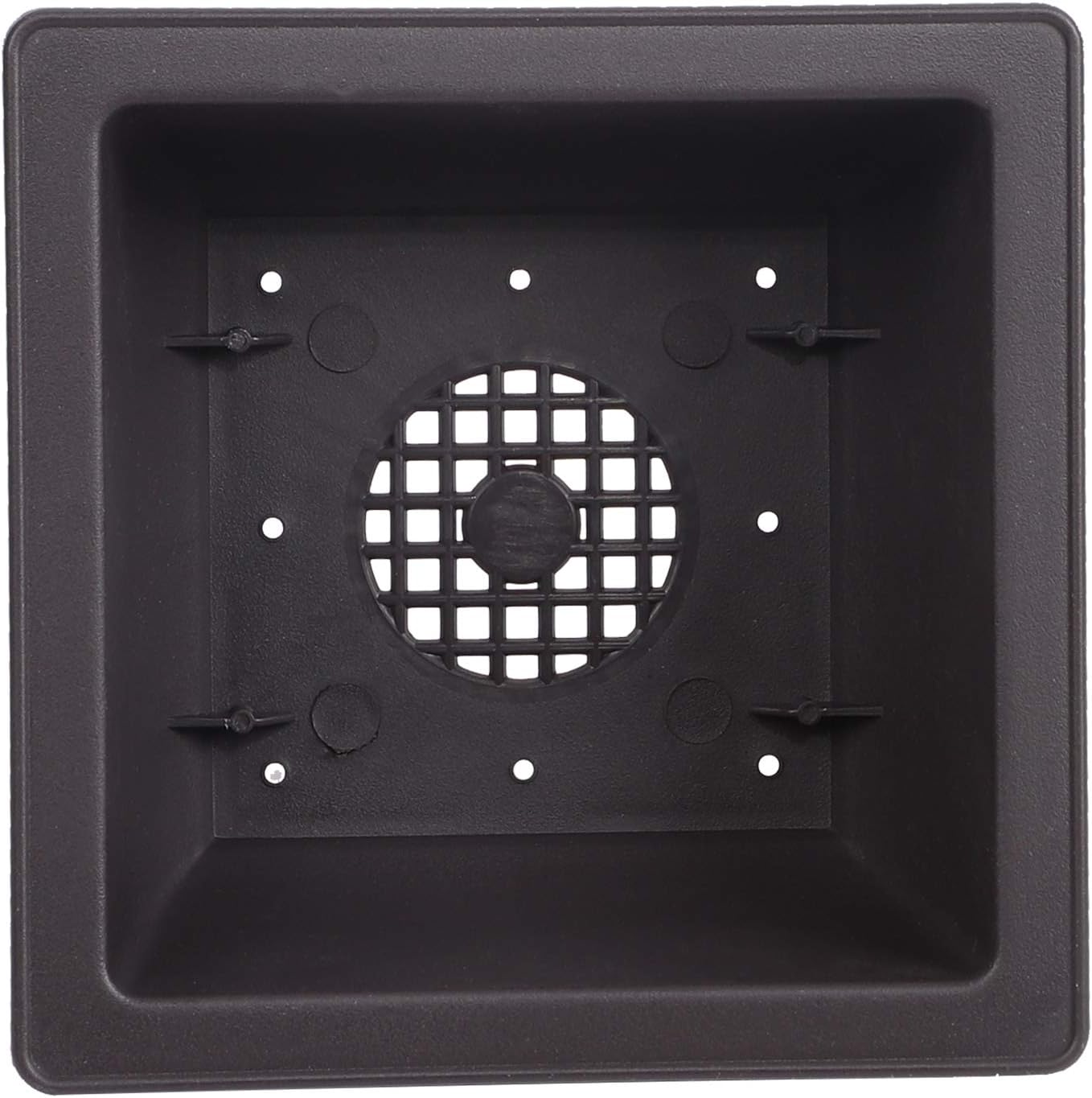 KINJOEK 15 PCS 4.7 Inch Plastic Small Square Plant Pots with Drainage Hole, Flower Succulent Bonsai Tree Pots Bonsai Starter Planter for Garden, Indoor, Home Decorative