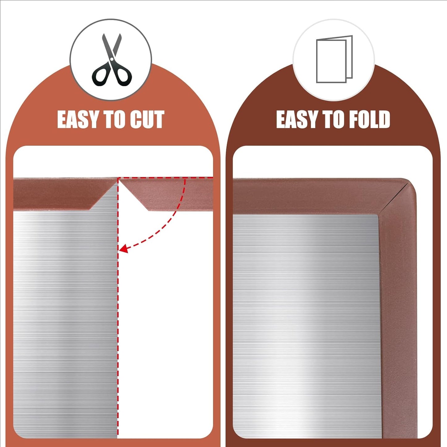 Rubber Edge Trim, Flexible Edge Trim for Sharp Edge, 1/8" U Channel Edge Protector, Self Adhesive Edge Guards for Plywood and Glass Parts, 20Ft, Brown Color