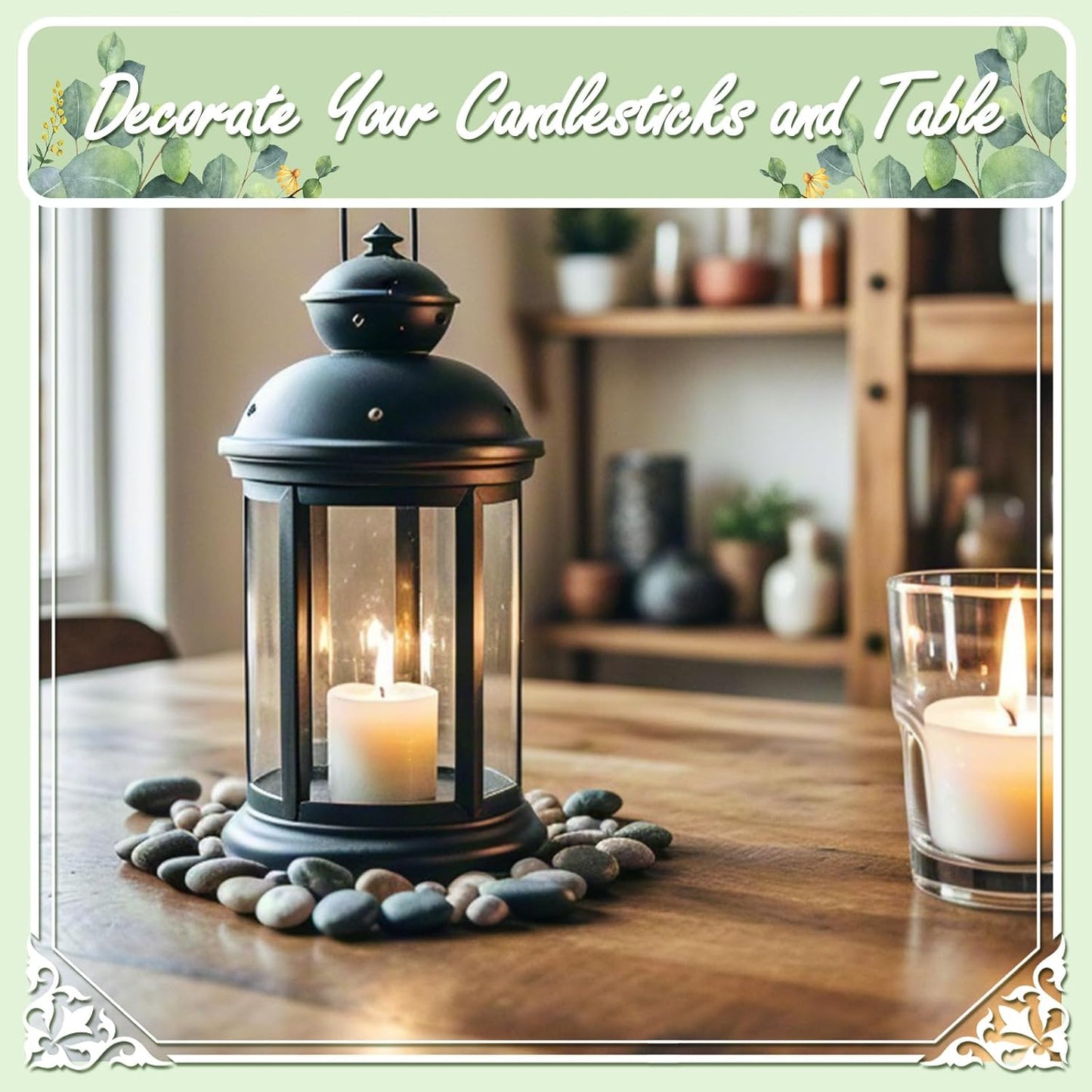 5lbs Natural River Rocks, Polished Pebbles for Plants Garden, 0.3-0.8 inch Decorative Peach Stones, Ideal for Fish Tank, Vases, Crafting, Home Decor and Garden Landscaping Rocks,Peach