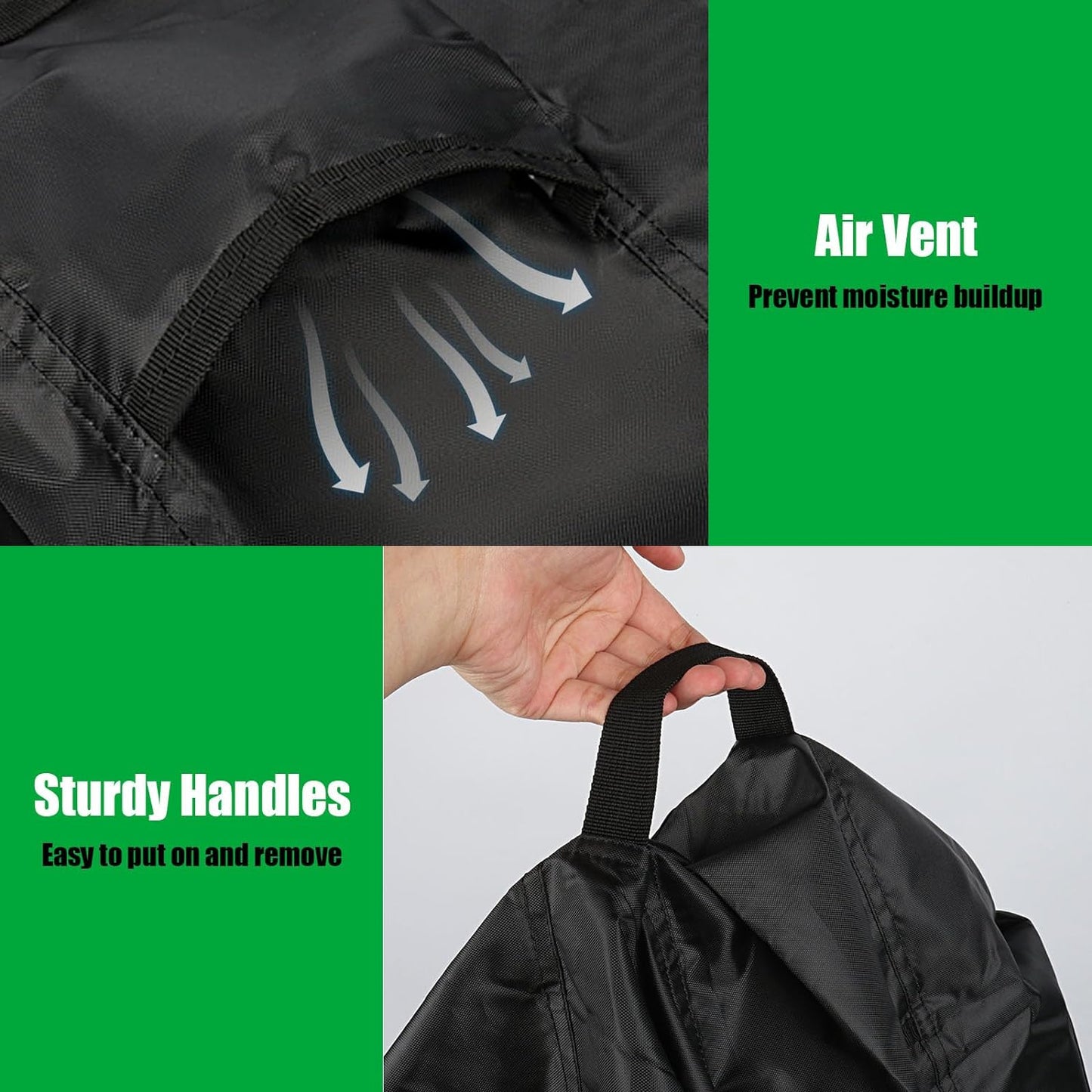 Outdoor Prep Table Cover, 36 x 30 x 35 Inch Waterproof Stainless Steel Prep Cart Table Cover for Outdoor Kitchen Grill Cart Pizza Oven