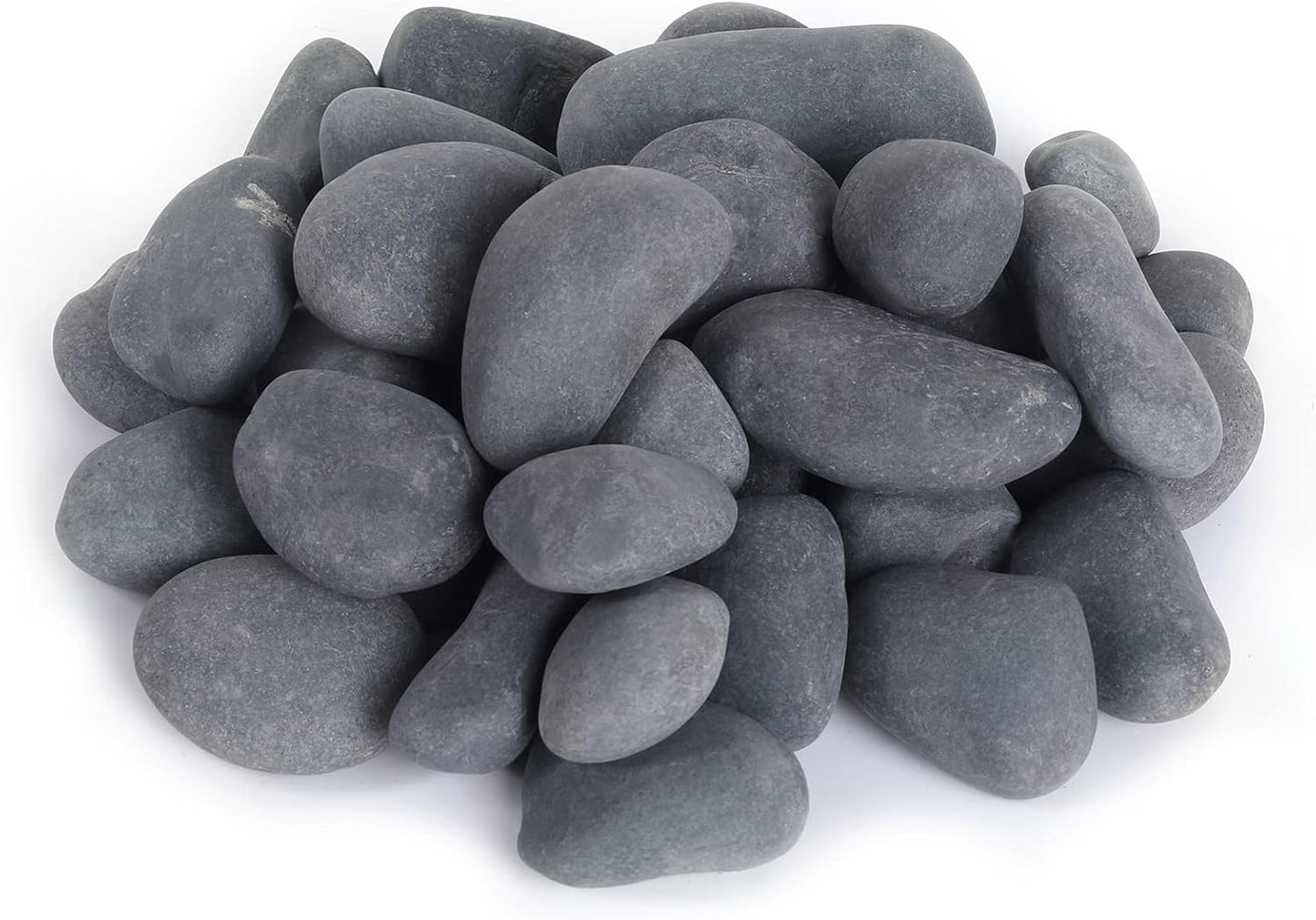 11LB Stone Pebbles River Rocks, 100% Natural Hand-Picked Premium Decorative Pebbles, Ideal for Garden Landscaping, Home Decor, Aquariums, Painting, Crafting and Gifts, Onyx Black