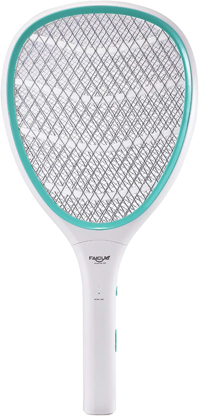Faicuk Handheld Bug Zapper Racket Electric Fly Swatter