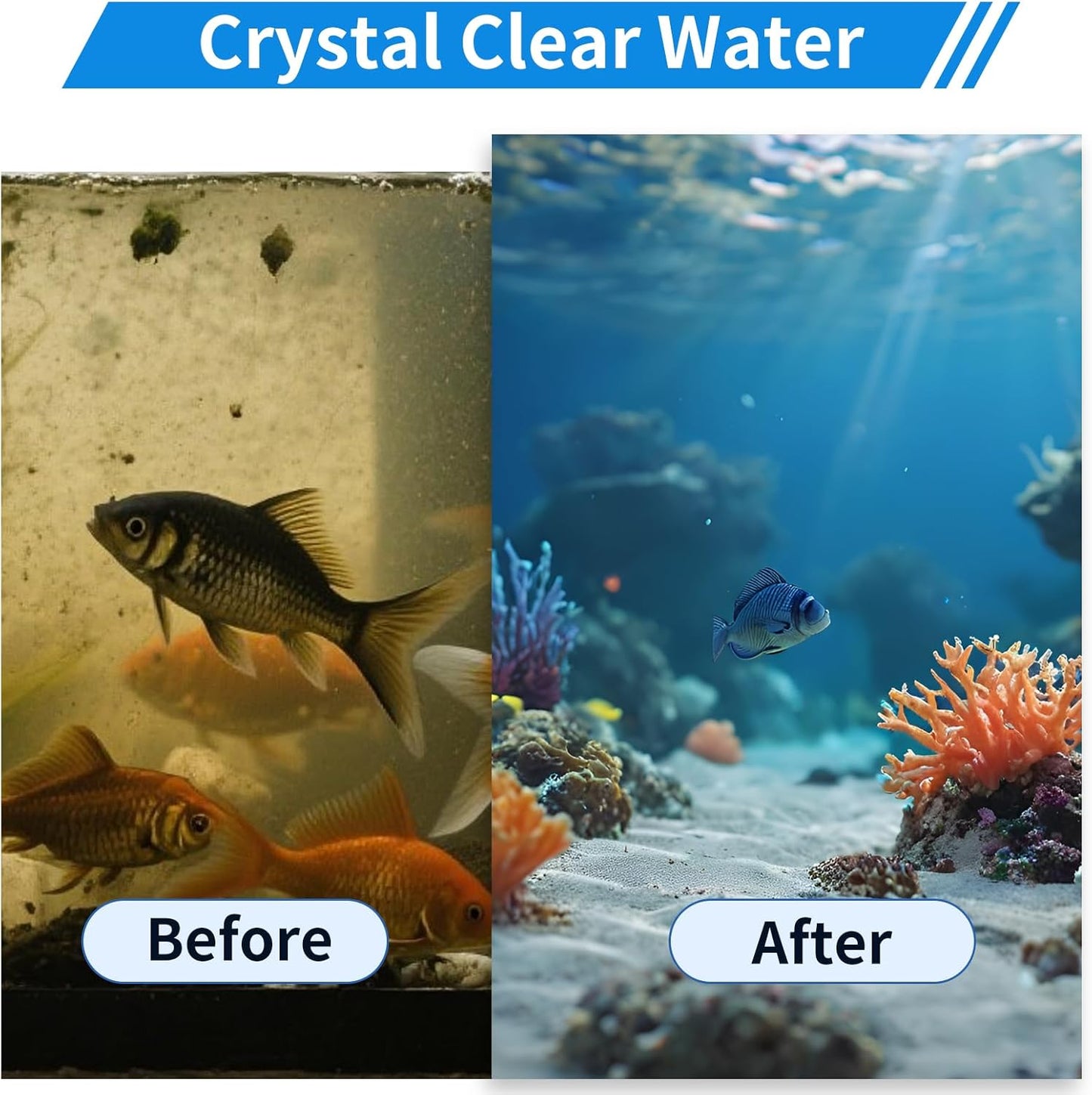 Classic Koi Pond Filter Pad Media-12"x144"Thicker Reusable Replacement Washable Pad,Fish Pond Filter Material for Koi Outdoor Ponds Aquarium