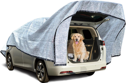 Shade Cloth-80% Aluminum Sunblock Neting,Durable Mesh Tarp with Grommets,Shade Cloth for Garden,Car, Outdoor Pergola,Greenhouse,Chicken Coop and Dog Kennel(Silver)