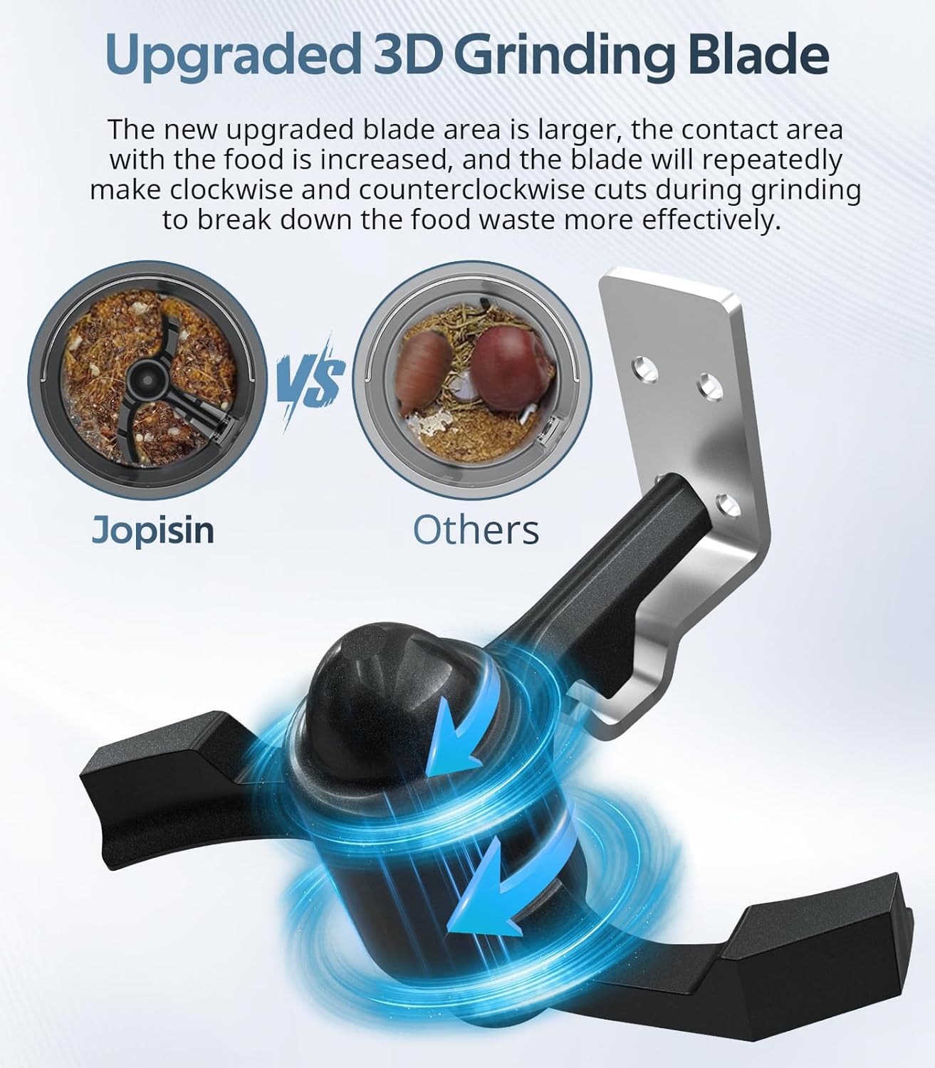 Electric Kitchen Composter for Indoor: 2.5L Large Capacity Odorless Smart Compost Bin with Detachable Carbon Filter, Updated Grinding Blade Turn Waste into Pre-Compost for Plants More Effectively