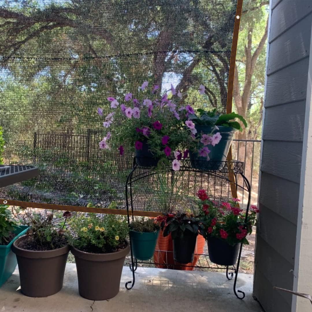 Shade Cloth - for Plants Greenhouse, 70% Sunblock Shade Sails -for Outdoor Garden Pergola Patio Lawn Sun Shade Cloths for Kennel Chicken Coop Easier to Hang Plant Shade Net Cover