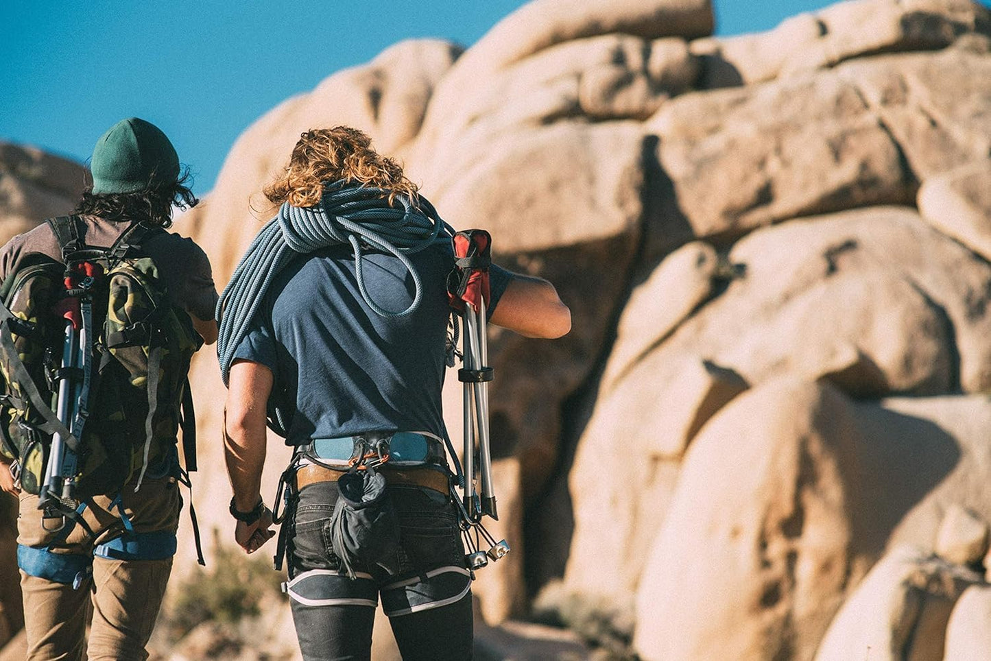 Travel Chair Slacker Tripod Chair for Camping, Set of 2, Adjustable Carry Strap for Easy Transport | Oversized Duck Feet for Improved Stability | Perfect for Outdoor Adventures (Black)