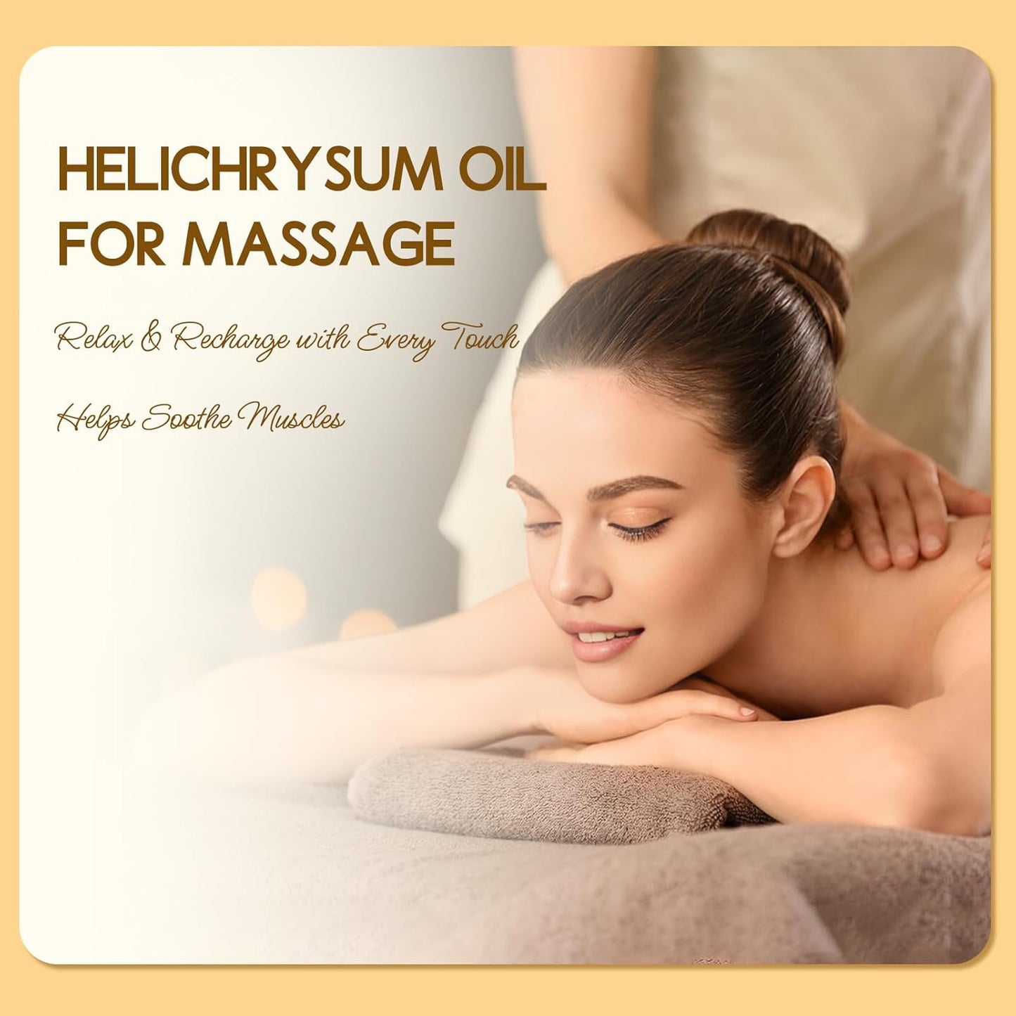 Helichrysum Essential Oil, 100% Pure Helichrysum Italicum Oil for Bruising Skin Roll On Diffuser Room Spray - 4 Oz