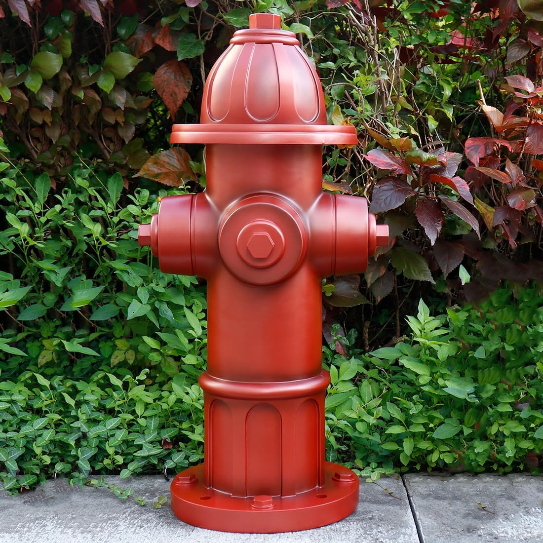 Large Dog Puppy Pee Post and Gift - 25 Inch High Fire Hydrant Garden Decor Statue, Training Tool